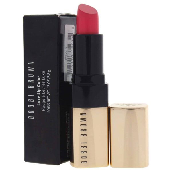 Bobbi Brown Luxe Lip Color Lipstick, No.13 Bright Peony, 0.13 Ounce - Image 3