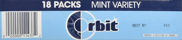 Orbit Sugar-Free Gum Mint Variety Pack, 18 Pk./14 ct., 18Count - Image 3