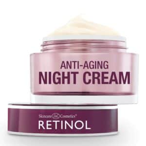 Retinol Night Cream ? The Original Anti-Aging Retinol For Younger Looking Skin ? Luxurious Restorative Moisturizer Works While You Sleep to Reduce Fine Lines And Other Signs of Aging - Image 1