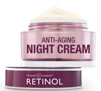 Retinol Night Cream ? The Original Anti-Aging Retinol For Younger Looking Skin ? Luxurious Restorative Moisturizer Works While You Sleep to Reduce Fine Lines And Other Signs of Aging