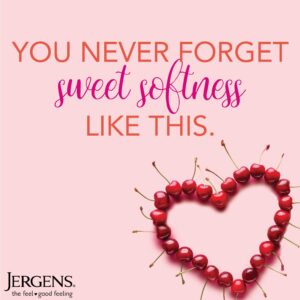 Jergens Original Scent Dry Skin Moisturizer with Cherry Almond Essence, 10 Ounces - Image 6