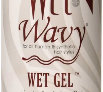 Wet-N-Wavy Wet Gel Liquid Sculpting Gel Salon Proven Formula, 12 Oz
