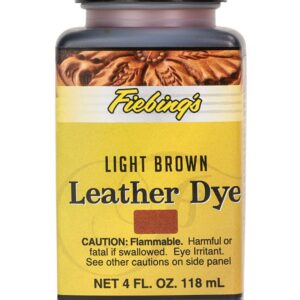 Fiebings Light Brown Leather Dye 2100-05 - Image 1