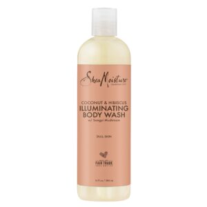 SheaMoisture Coconut & Hibiscus Body Wash, 13 Ounce - Image 1