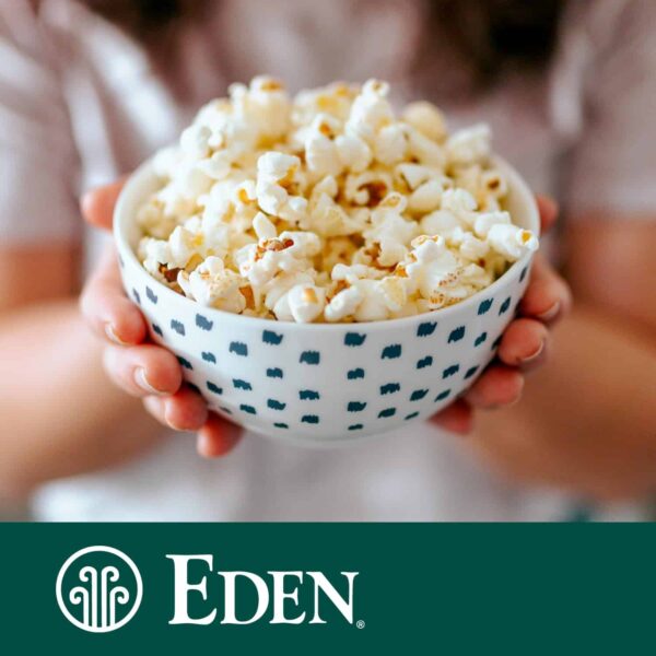 Eden Organic Yellow Popcorn Kernels, Non GMO, Superior Popping Variety, 100% Whole Grain, 20 oz (2-Pack) - Image 4