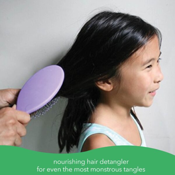 Fresh Monster Kids Detangler Spray, Toxin-Free, Hypoallergenic & Natural, Hair Conditioning Spray for Kids, Watermelon (2 Pack, 8.5oz/each) - Image 3