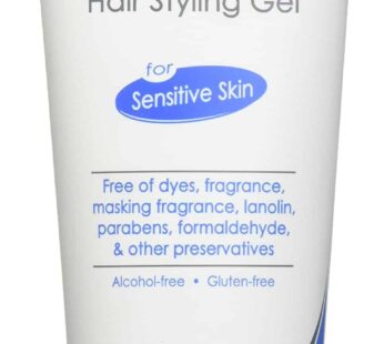 Free & Clear Hair Styling Gel, Unscented, (SG_B00MX6ZXT2_US), 7 Ounce (Pack of 2)