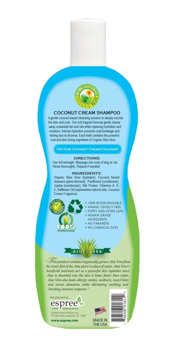 Espree Coconut Cream Shampoo, 20 oz - Image 3