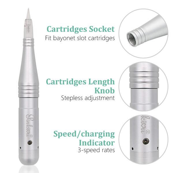 Pinkiou Stroked Eyebrow Tattoo Machine Professional Microblading Pen Machine For EyeBrow Eyeline Lip Brow Lamination (machine, Machine) - Image 6