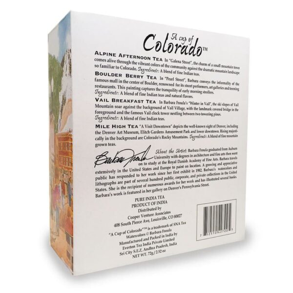 A Cup of Colorado Tea Collection (4 flavors, 10 tea bags per flavor) - Image 3