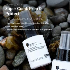 Number 4 Super Comb & Protect, Mini Leave In Conditioner Spray, Heat Protectant for Hair, Super Comb & Protect, 1.45 oz - Image 2