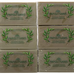 Olive Oil Soap, Papoutsanis, CASE (6 x 125g) - Image 2