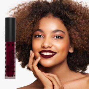 Intense Matte Lip Velvet by Sacha Cosmetics, Long Lasting Liquid Lipstick Lip Color Makeup, Best Lip Stain Tint Stick, 0.20 oz,5.0 g, Hello Boys! - Image 1