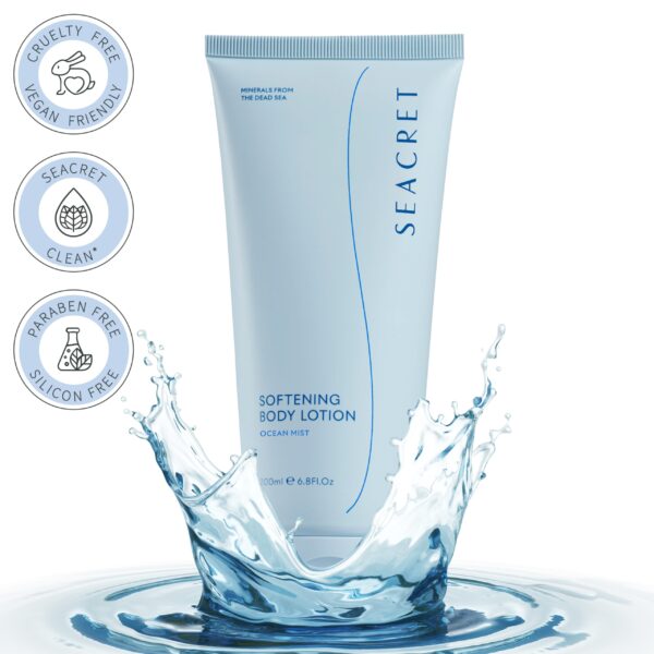 SEACRET OCEAN MIST BODY LOTION: Daily Moisturizing Lotion with Dead Sea Minerals, Chamomile, Avocado Oil, Aloe Vera, Vitamin A & E for All Skin Types, 6.8 Oz - Image 6