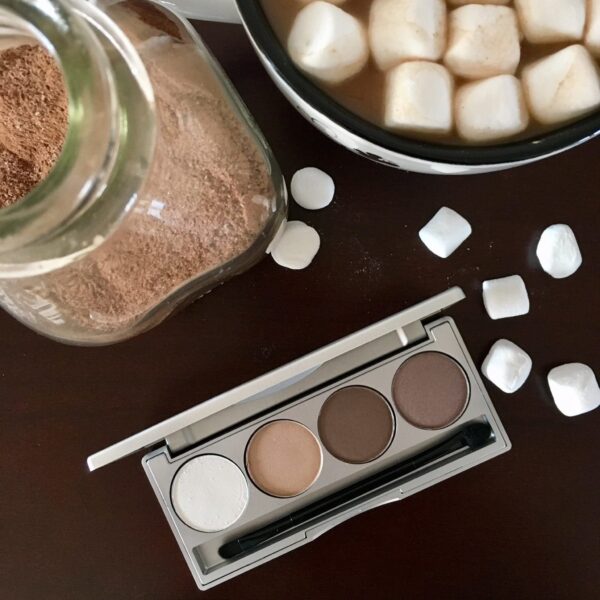 Honeybee Gardens Hot Chocolate Eye Shadow Palette, Clean and Bold, 4 Highly Pigmented Colors With Long Lasting Luxe Finish, Vegan, Cruelty-Free, Gluten-Free, and Paraben-Free, Net Wt 1.3g Each - Image 7
