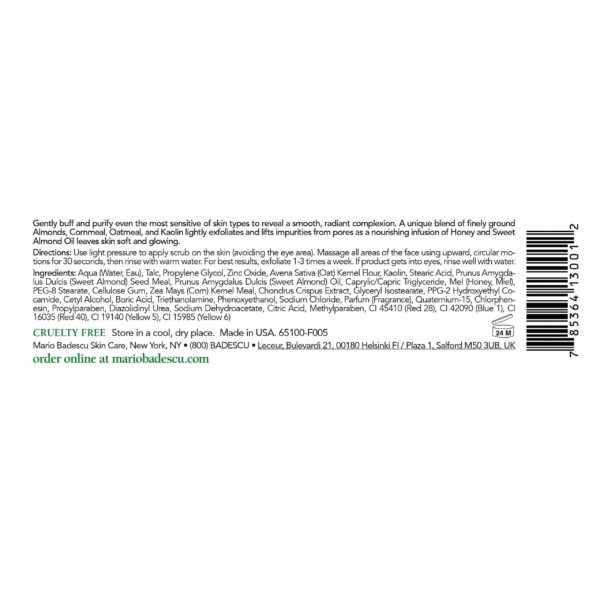 Mario Badescu Almond & Honey Face Scrub, 4 Ounce (Pack of 1) - Image 2