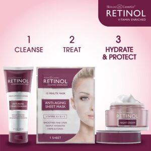 Retinol Night Cream ? The Original Anti-Aging Retinol For Younger Looking Skin ? Luxurious Restorative Moisturizer Works While You Sleep to Reduce Fine Lines And Other Signs of Aging - Image 7