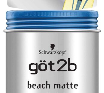 Got2b Beach Matte Surfer Look Paste, 3.5 Ounce , 6 Count (Pack of 1)