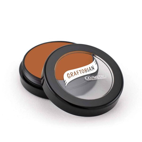Graftobian HD Glamour Cr?me Foundation 1/2oz, Weightless Full Coverage Makeup, 65 Inclusive Shades, For All Skin Types, Natural or Full-Glam Looks, For Professionals and Beginners, Burnt Amber