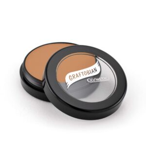 Graftobian HD Glamour Cr?me Foundation 1/2oz, Weightless Full Coverage Makeup, 65 Inclusive Shades, For All Skin Types, Natural or Full-Glam Looks, For Professionals and Beginners, Golden Sunset - Image 1