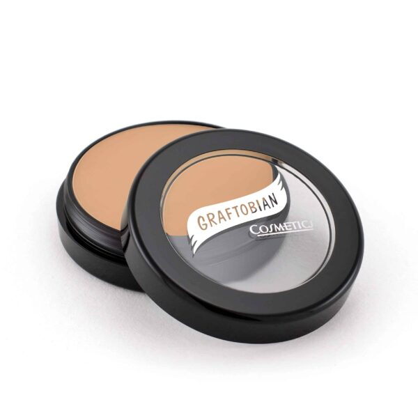 Graftobian HD Glamour Cr?me Foundation 1/2oz, Weightless Full Coverage Makeup, 65 Inclusive Shades, For All Skin Types, Natural or Full-Glam Looks, For Professionals and Beginners, Temptress