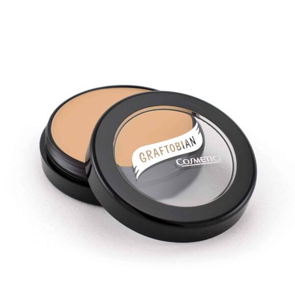 Graftobian HD Glamour Cr?me Foundation 1/2oz, Weightless Full Coverage Makeup, 65 Inclusive Shades, For All Skin Types, Natural or Full-Glam Looks, For Professionals and Beginners, Sunlit Linen