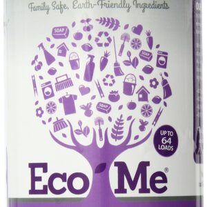 Eco-me Plant Based Concentrated Laundry Detergent, Fragrance-Free, Clear, Unscented, 32 Fl.Oz - Image 1