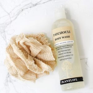 Plantlife Patchouli Body Wash - GMO and Gluten Free Gentle and Moisturizing Body Wash That Contains Only Ingredients Straight from Nature - Made in the USA 14 oz - Image 6