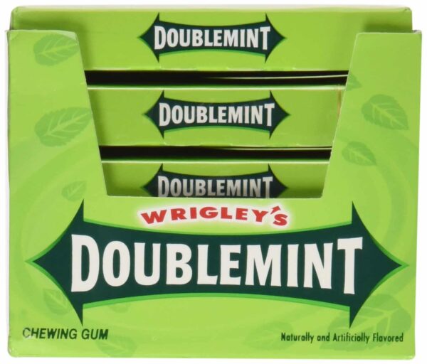 Wrigley - Doublemint, Slim, 15 stick pack, 10 count - Image 2