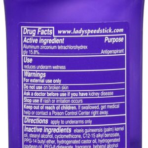 Lady Speed Stick Deodorant 2.3 Ounce Shower Fresh (68ml) - Image 2