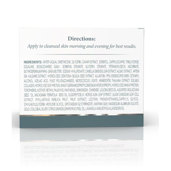 Lira Clinical Bio Caviar Creme - Anti Aging Face Moisturizer for Women and Men - Anti Wrinkle Face Cream with Plant Stem Cells - Perfect Hydrating Face Cream for All Skin Types - 1 Ounce - Image 4