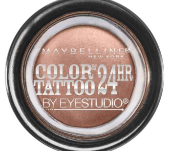 Maybelline New York Eyestudio ColorTattoo Metal 24HR Cream Gel Eyeshadow, Bad to the Bronze, 0.14 Ounce (1 Count)