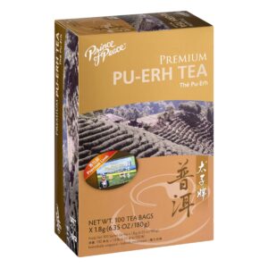 Prince of Peace Premium Pu-Erh Tea with 100 Tea Bags - 3 Pack - Image 2