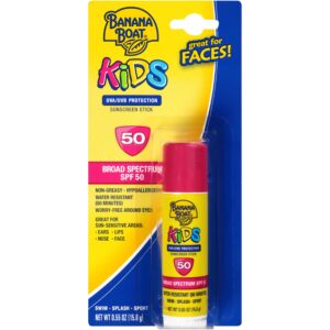 Banana Boat Kids Sunscreen Stick SPF 50 .55 oz UVA/UVB Protection - Image 1