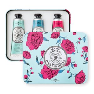 La Chatelaine 20% Shea Butter Hand Cream Travel Size Tin, Gift Set for Women, Nourishing Hand-Care Set for Mother's Day (Coconut Milk, Shea, Lychee Cranberry) - Image 7